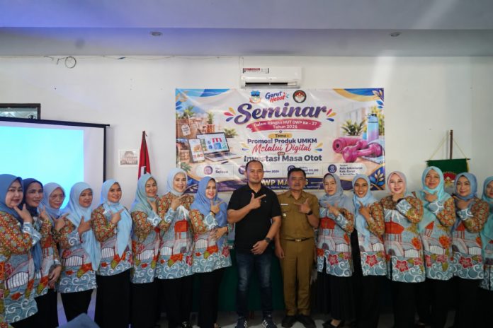 Edukasi Usaha dan Kebugaran, DWP Garut Bekali Anggota Strategi Digitalisasi UMKM serta Kesehatan Otot