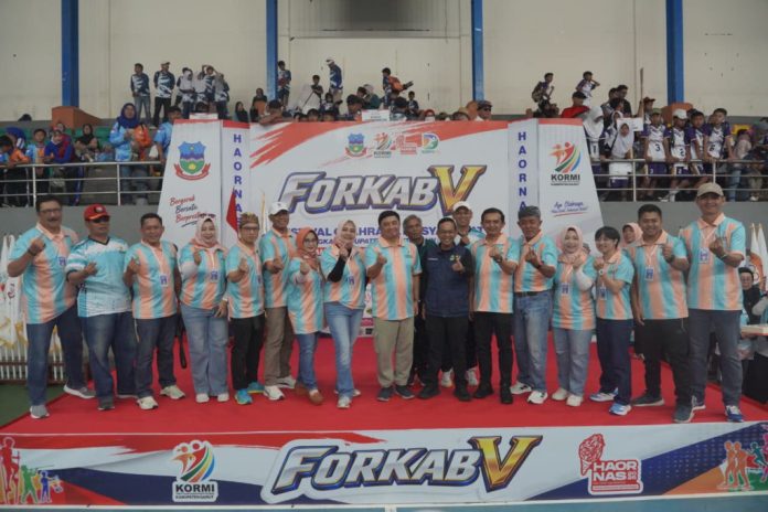 FORKAB V 2026 Resmi Dibuka, Bupati Garut Dorong Warga Rutin Berolahraga